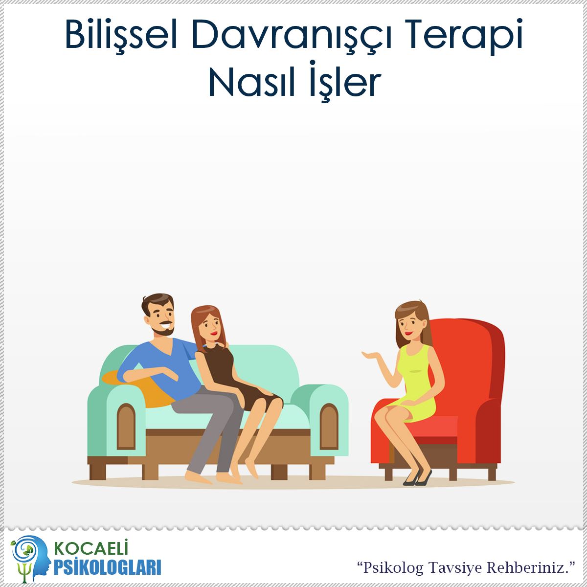 Bilişsel Davranışçı Terapi Nasıl İşler : Kapak Görseli