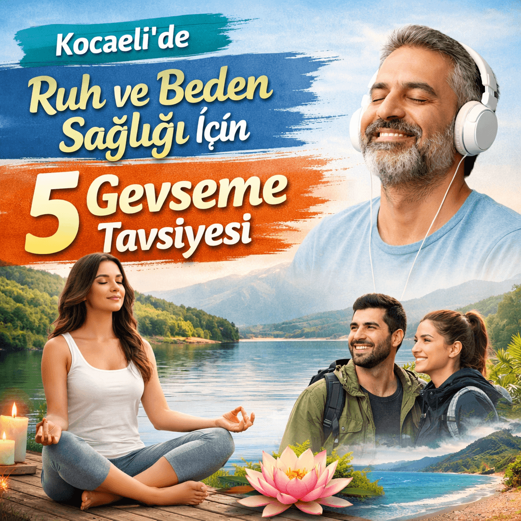 Kocaeli’de Ruh ve Beden Sağlığı İçin 5 Gevşeme Tavsiyesi : Kapak Görseli